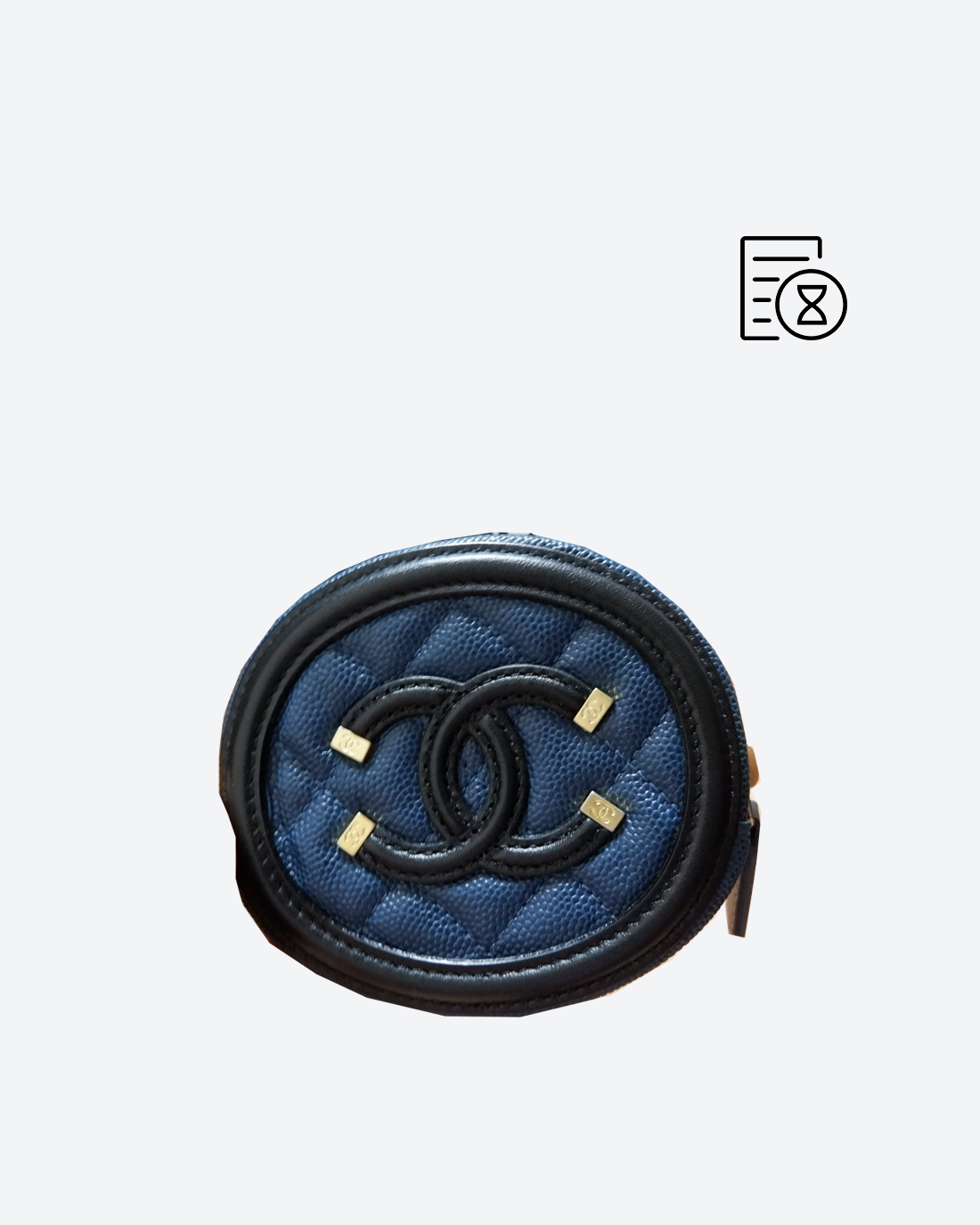 Chanel round wallet